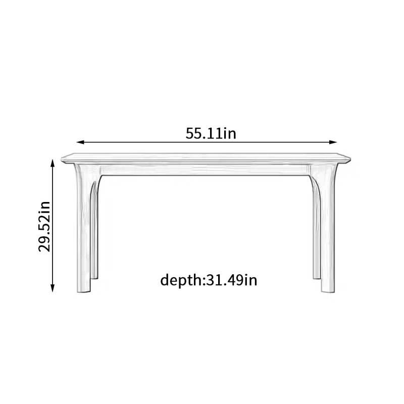 Esosa, 29.52"H x 55.11"L x 31.49"W