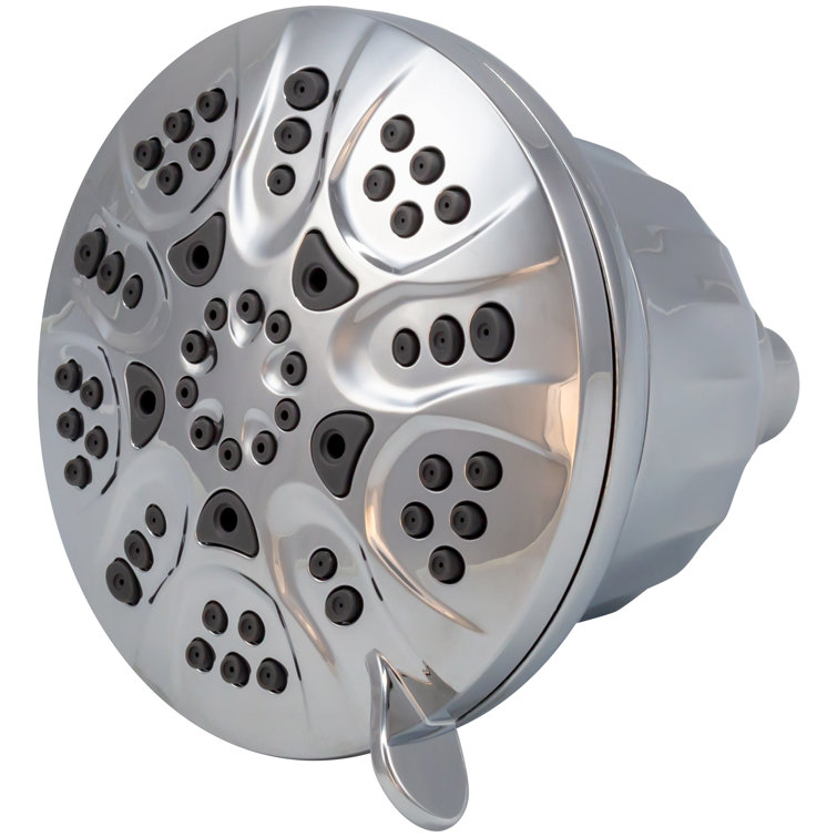 5" Round 5-Function Filtered Adjustable Spray Shower Head