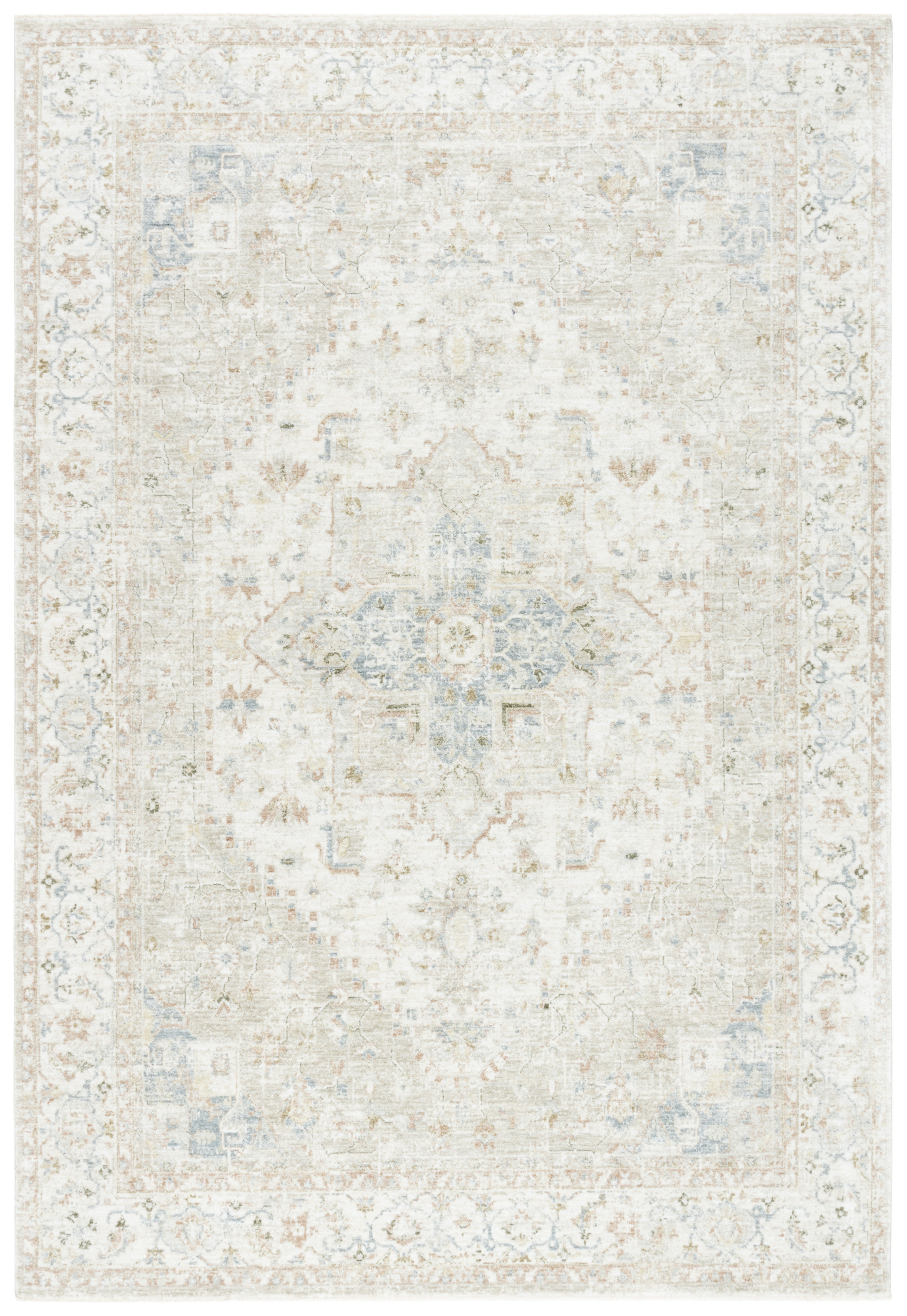 Bungalow Rose April 218 Performance Oriental Rug | Wayfair