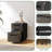 3-Drawer Wide Mobile File Cabinet with Lock-179893303