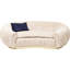 Perugia 2-seater sofa in cream