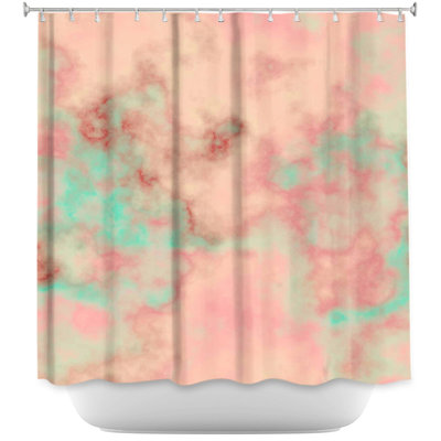 Rideau de douche simple calme