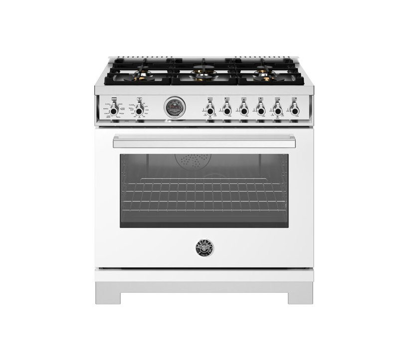 Bertazzoni 36" 5.7 Cubic Feet Free Standing Range Air Fry