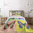 Farmhouse / Country Polyester Floral Coverlet