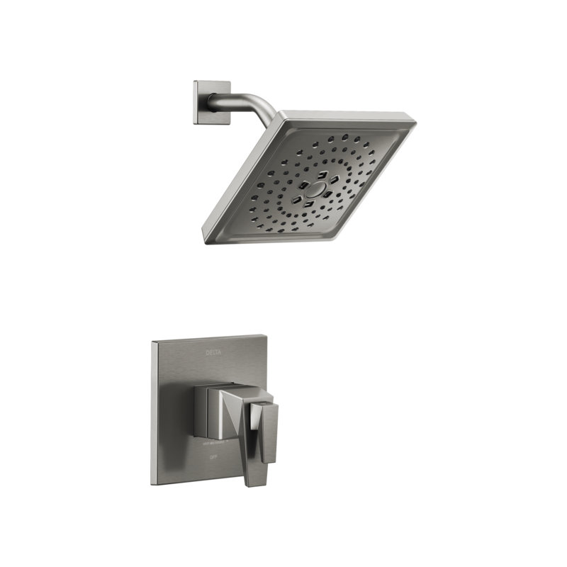 Tempassure 17T Series Shower Trim, Black Stainless