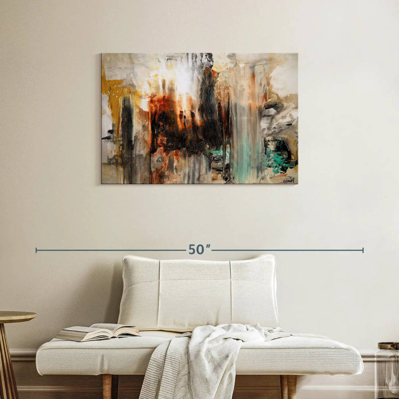 Dynamic Abstract, 24" H x 36" W