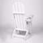 Chaise Adirondack pliante avec table d'appoint, ensemble de chaises Adirondack 3 pièces