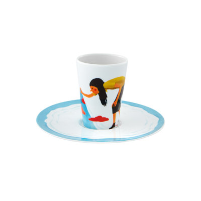 Bode Inspiratório Porcelain Coffee Cup