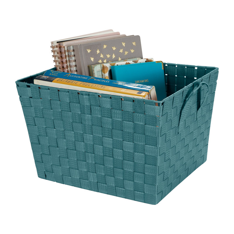 Panier de plastique, Grand, Saphir, 2
