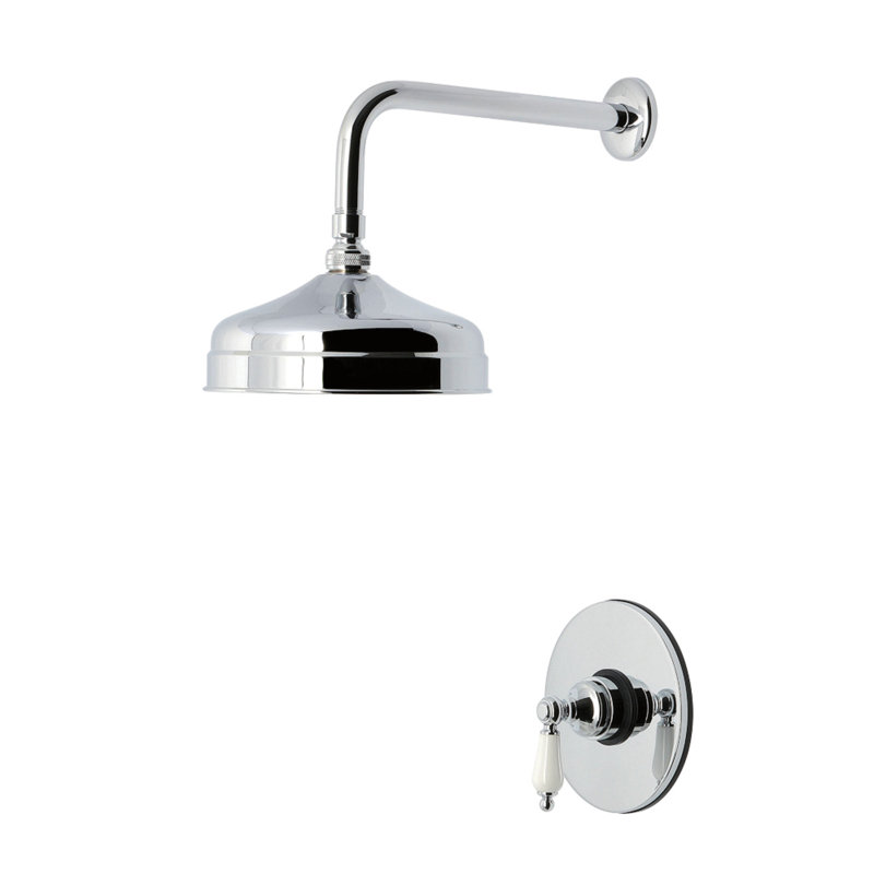 Kingston Brass Victorian Single-Handle Pressure Balanced Shower Faucet, Polished Chrome