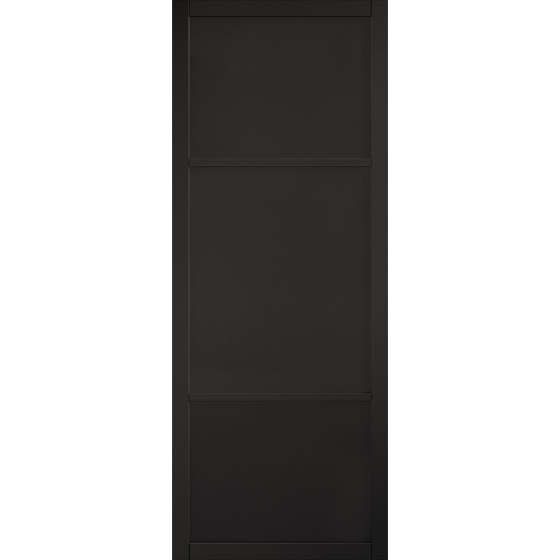 Black Sutton Internal Door, 68.6cm x 198.1cm