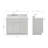 Hamlet 43'' Single Bathroom Vanity with Carrara Marble Top-70317113