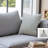Curlew Light Blue & Gray Finish Throw Pillow In Classic Dot Design, 17.75" H X 17.75" W X 5.79" D
