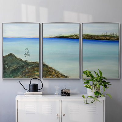 On A Clear Day, reproduction sur toile 3 pièces
