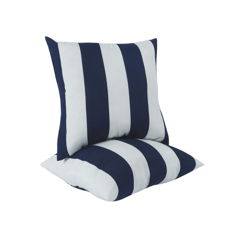 Indoor/Outdoor Reversible Throw Pillow