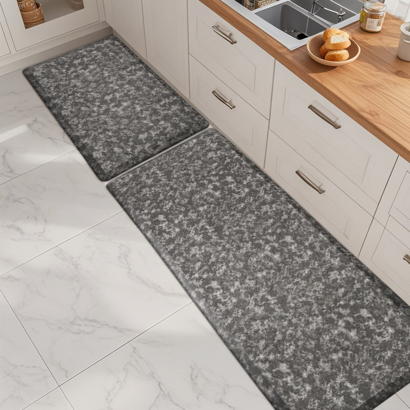 Tapis de cuisine antidérapant et antidérapant Airin (ensemble de 2), Tapis de couloir 20 po x 30 po + 20 po x 60 po
