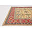 Tapis beige noué la new age beige en laine 4 pi x 6 po one-of-kind main Alayna