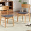 Chaise en tissu