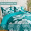 Ensemble d'édredon 3 pièces Floral Bedding-122494907-122494915