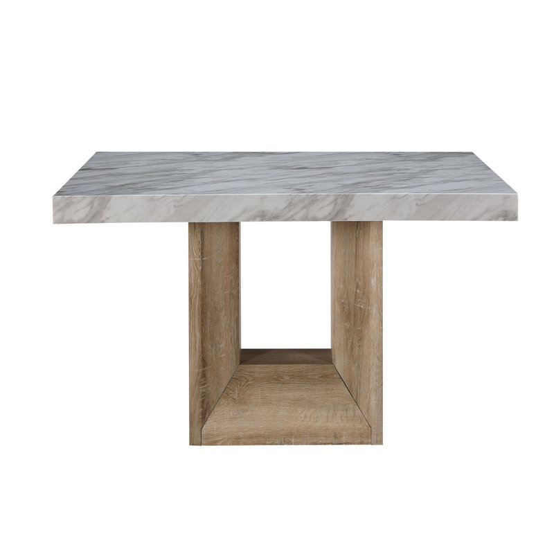 Ensemble de table à manger 5 pièces naturel