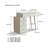 Solid Wood Writing Desk Standing Desk