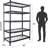 5-Tier Adjustable Metal Shelving, 48”Wx24”Dx72”H, 4000LBS Capacity