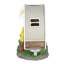 Exhart Solar Hand Painted Lemonade Camping Trailer Statue, 9.5 by 6 Inches