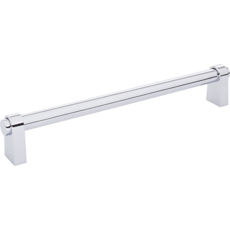 Lawrence Appliance Pull, Polished Chrome, 12" Center To Center