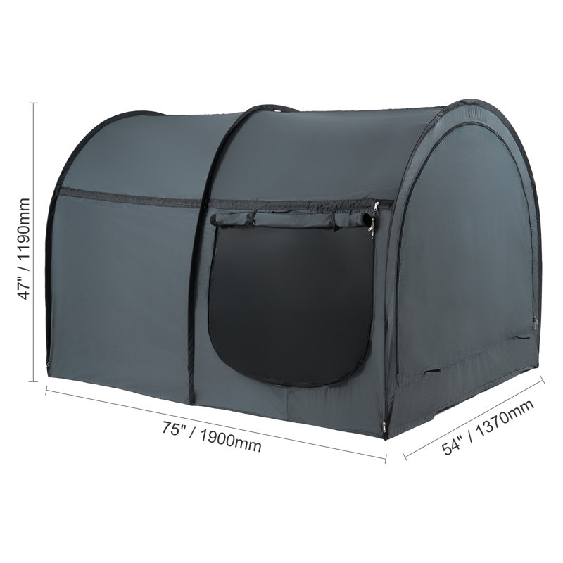 Tent, 15.2cm H x 61cm W x 15.2cm D