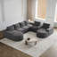 Canapé modulaire en L Chenille-34194955