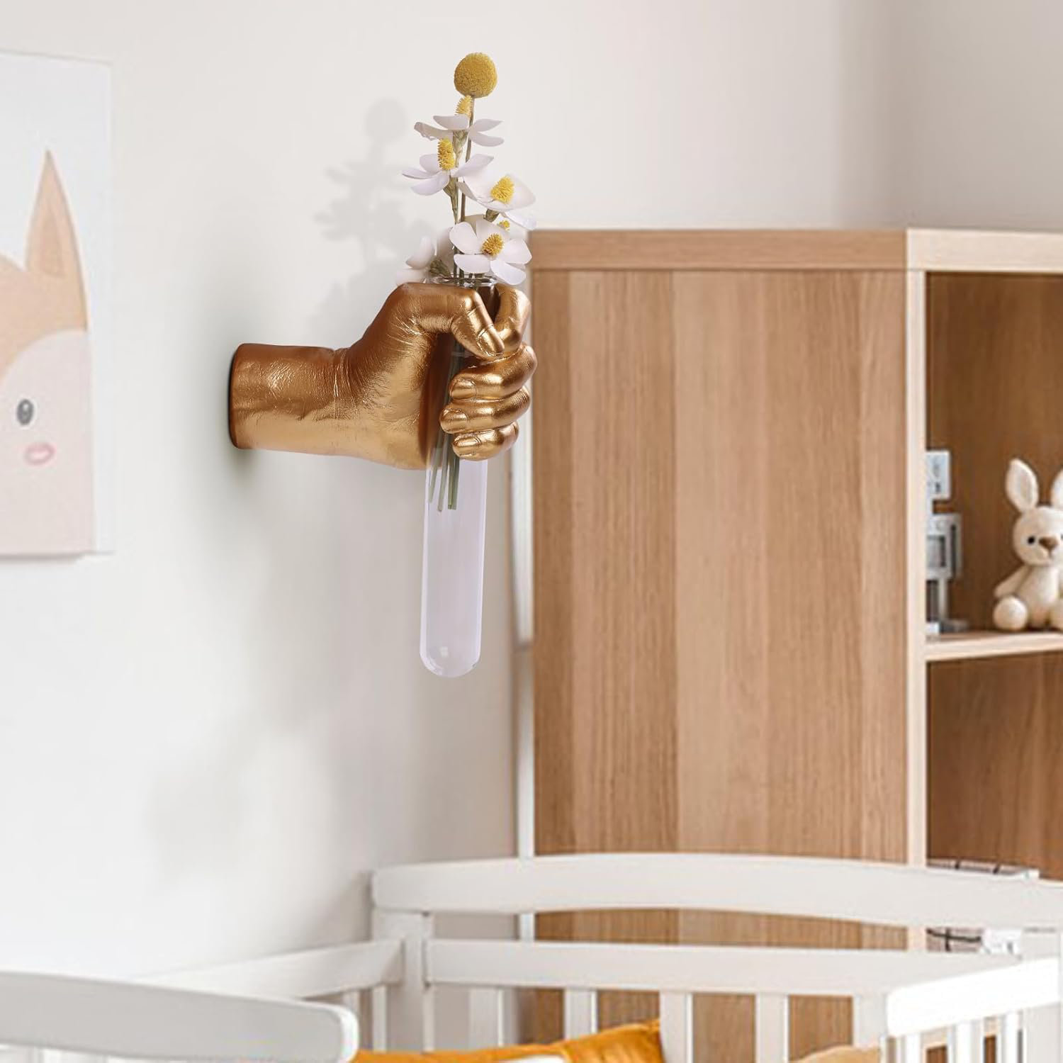 Mercer41 Wall Mount Hands Sculpture Vases | Wayfair