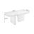 Nut-brown Rectangular Solid Wood Dining Table-99135435