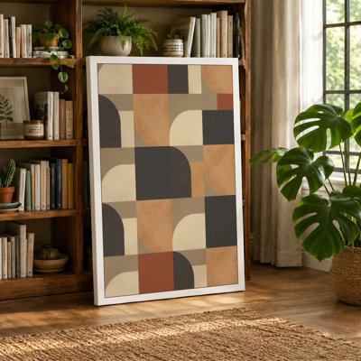 Harmony Geometric - Wrapped Canvas