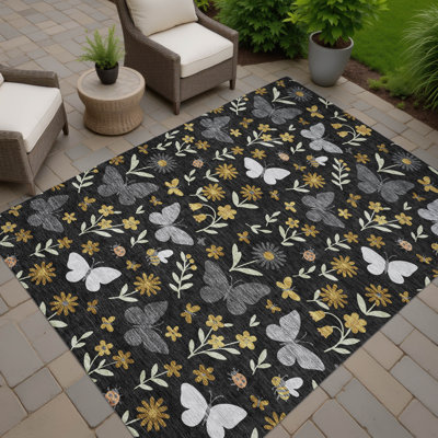 Machine Washable Indoor/Outdoor Chantille ACN2618 Kids Rug