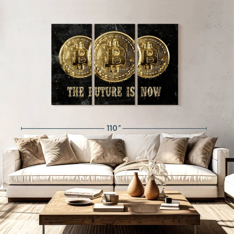 Kerner Bitcoin, l'avenir, c'est maintenant, H 48 po x l 74 po