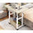 Adjustable Bedside Table With Wheels - Portable Laptop Desk For Bedroom, Dorm, Study, And Home Office - Compact And Sturdy Design