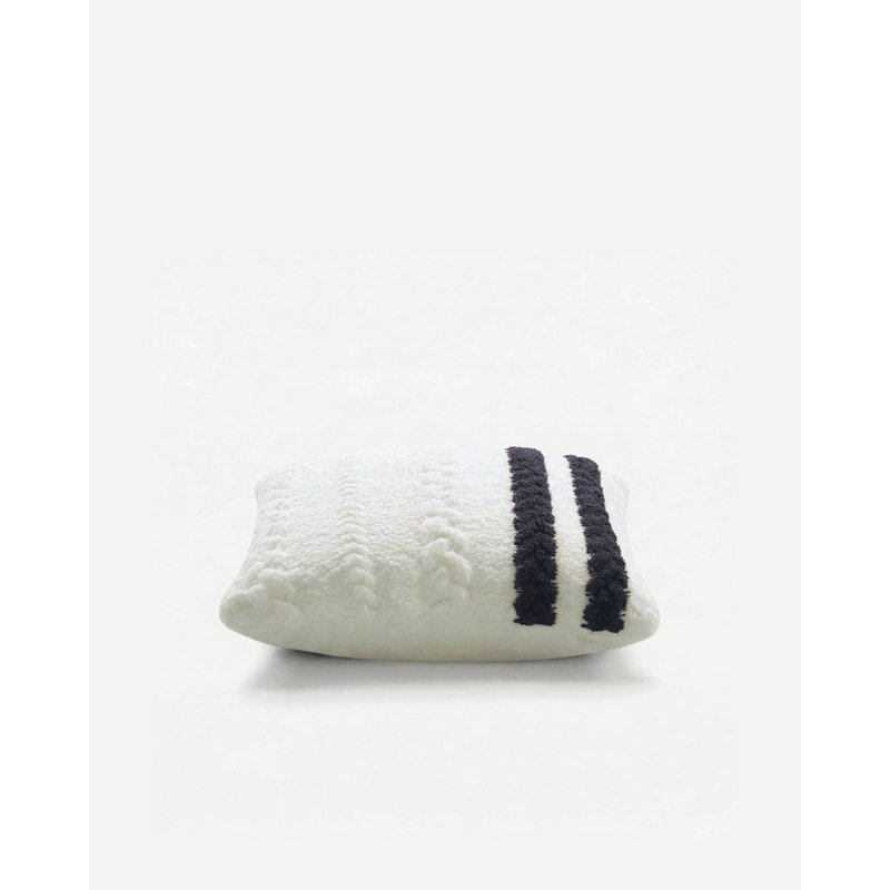Coussin Snug, Blanc cassé / minuit