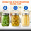 Agripina Glass Jar - Set of 16