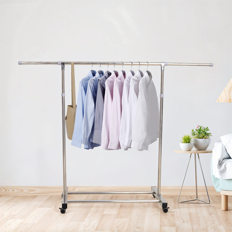 149cm Rolling Clothing Rack