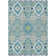 Machine Washable Indoor/Outdoor Chayden ACN1002 Teal