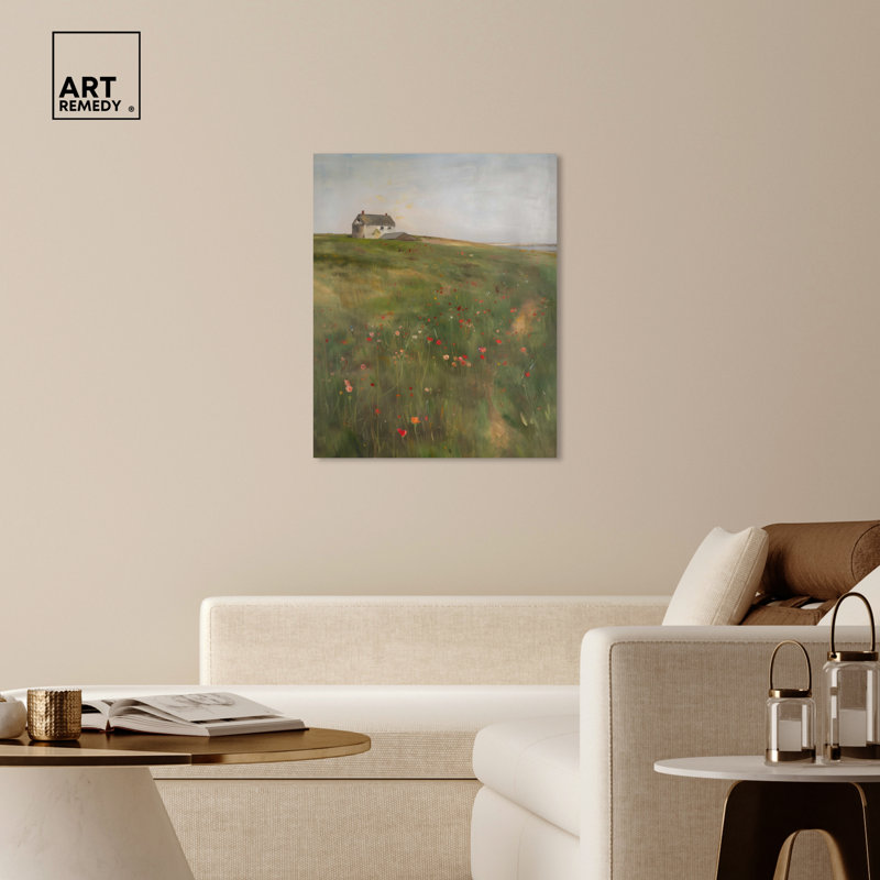Art mural Serene, Toile tendue, H 36 po x l 30 po