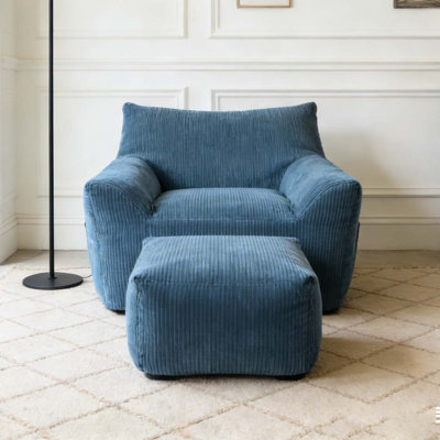 Bean Bag Chair, Oversized Comfy Beanbag