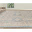 High-Quality Hand-Knotted Light Blue/Beige Area Rug