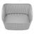 Whitmor Link Stitch Small Resin Form Shelf Tote - Flint Grey-92437817-92437816