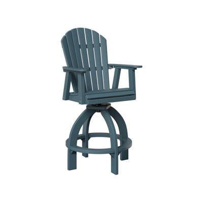 Comfo Back Outdoor Bar Stool
