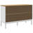 Latitude Run® Chest Of Drawers FLORO Solid Wood Pine-736258883