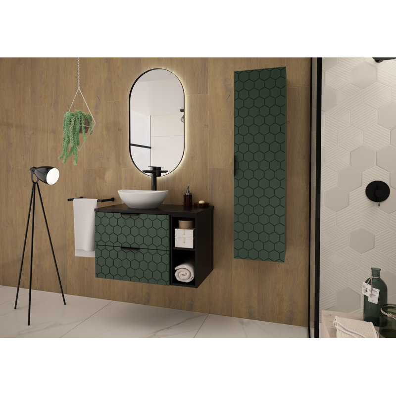 Antonae 81mm Bathroom Vanity with Ceramic Basin