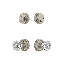 Nostalgic Warehouse Rope Rosette Entry Set with Crystal Knob-1136942564-1116410184