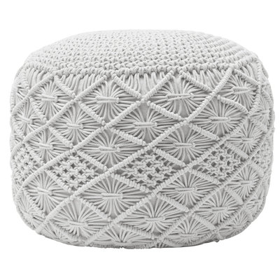 Bejan Cotton Pouf Ottoman
