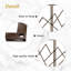 Montagnes noires dorées abstraites minimalistes en métal, décoration murale, décoration murale simple-99012709-99012708